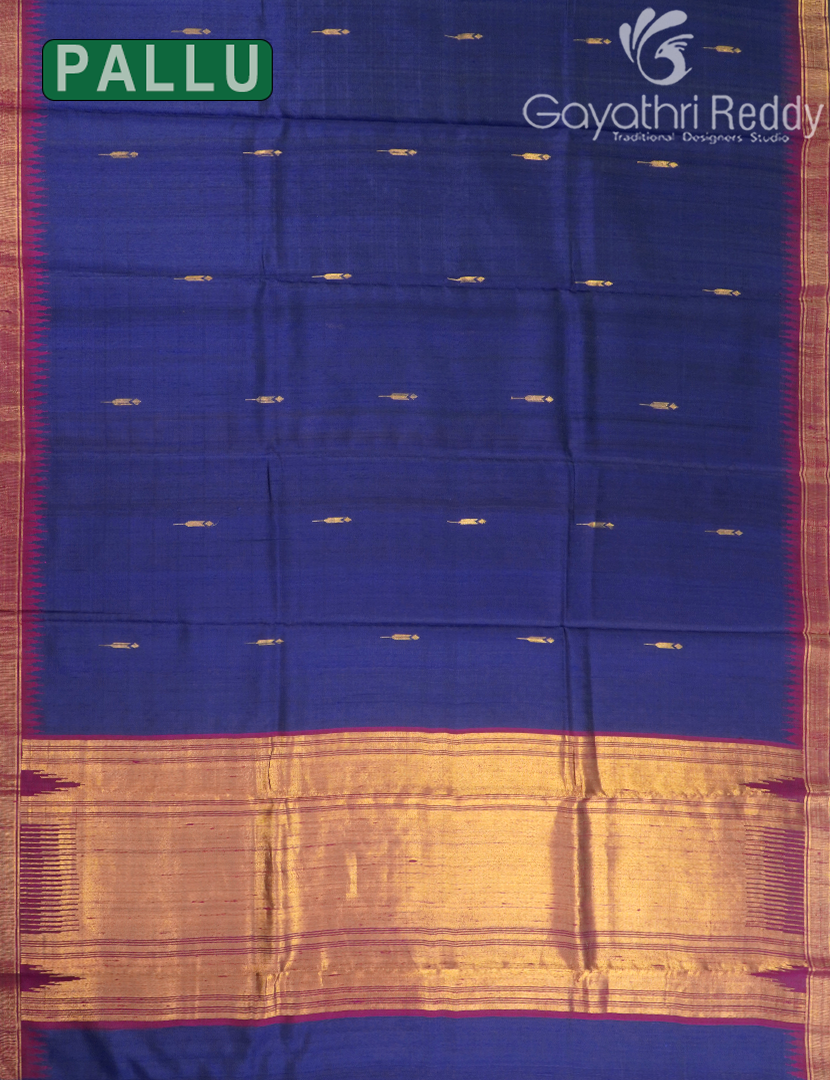 PURE KHADI PATTU SAREE-KHP1430