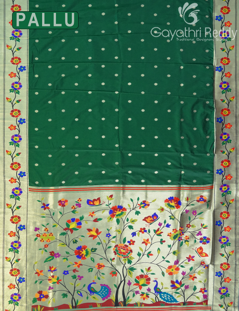 SEMI PAITHANI SAREE-SPS58