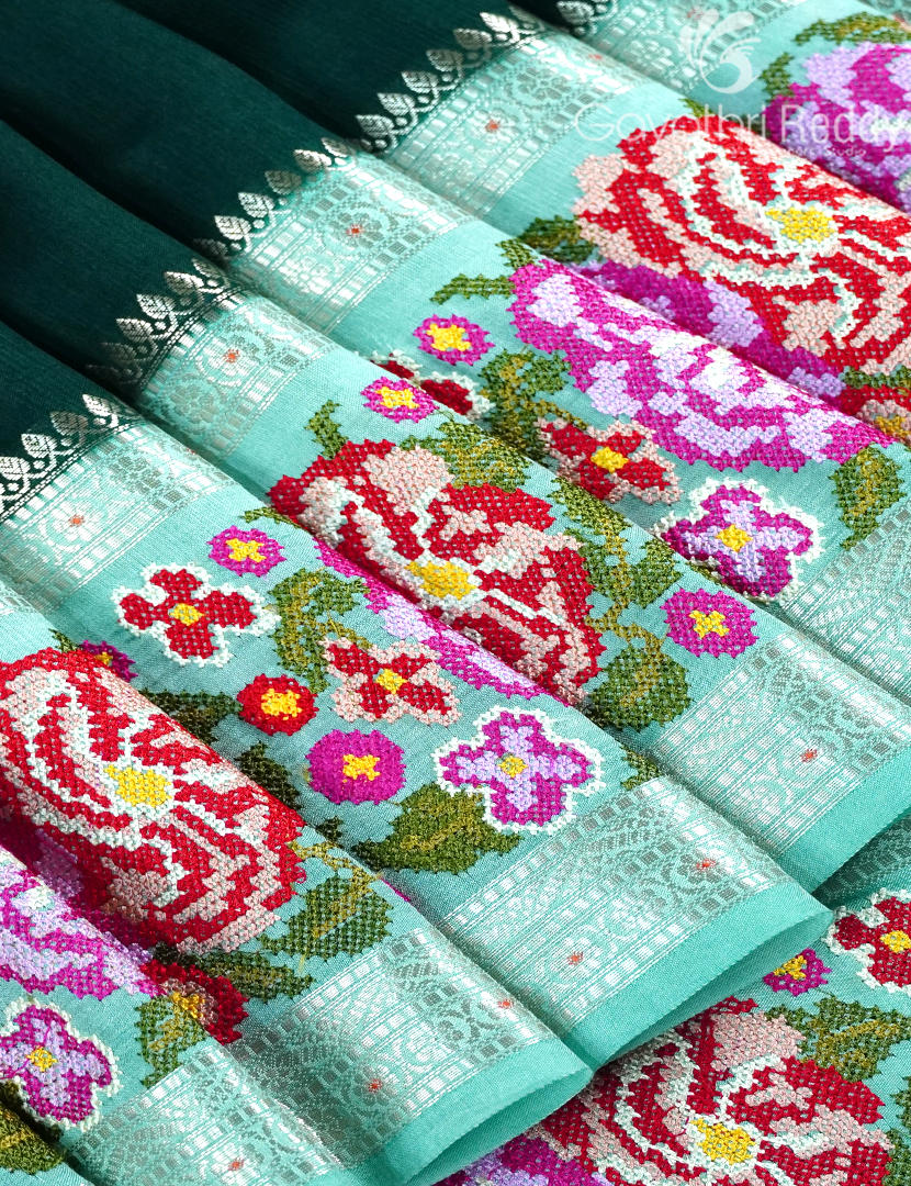 CHINIYA SILK SAREE-CS575
