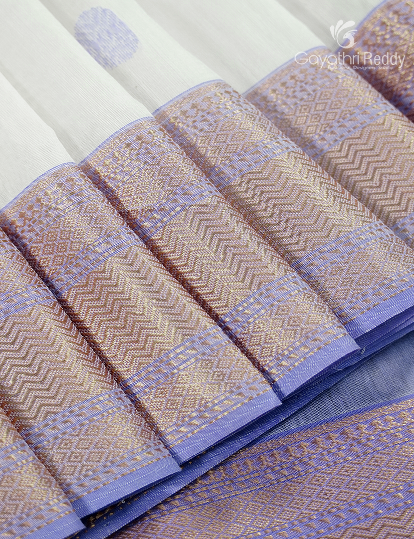 PURE CHANDERI BUTTA SAREES -CPS1220