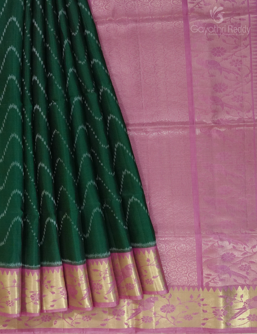 PURE KANCHI IKKAT PATTU-IP642