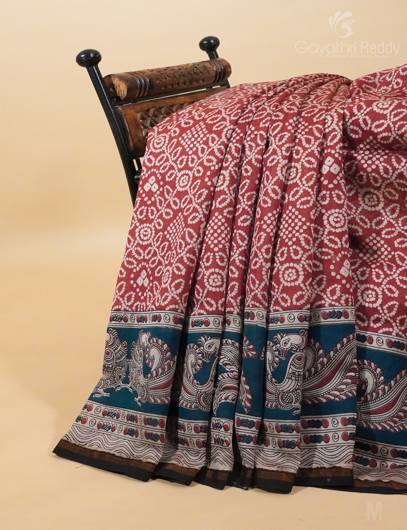 PURE CHANDERI KALAMKARI-KCS57