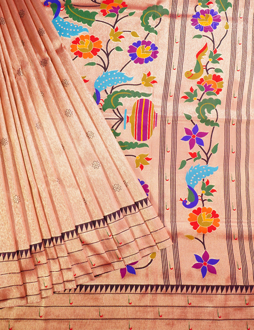 SEMI PAITHANI SAREE-SPS73