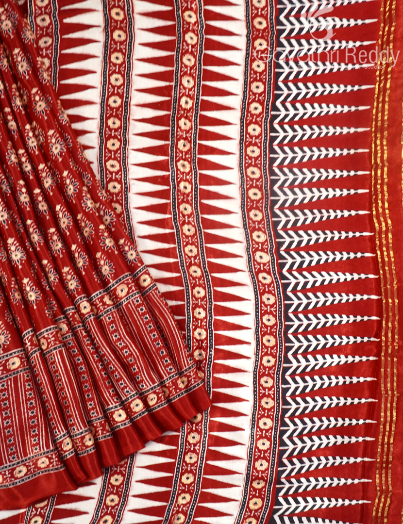 PURE GAJI SILK SAREE -GSS40