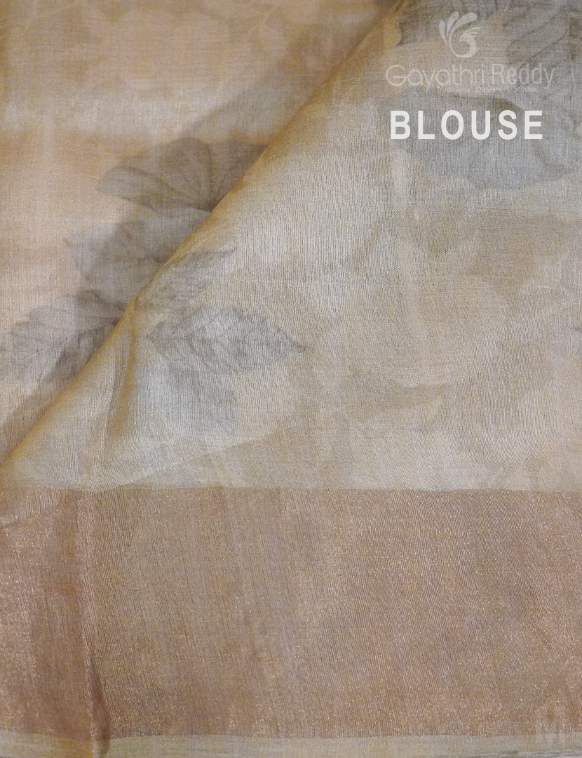 PURE DESI TUSSAR ORGANIC PRINTED-TS1074