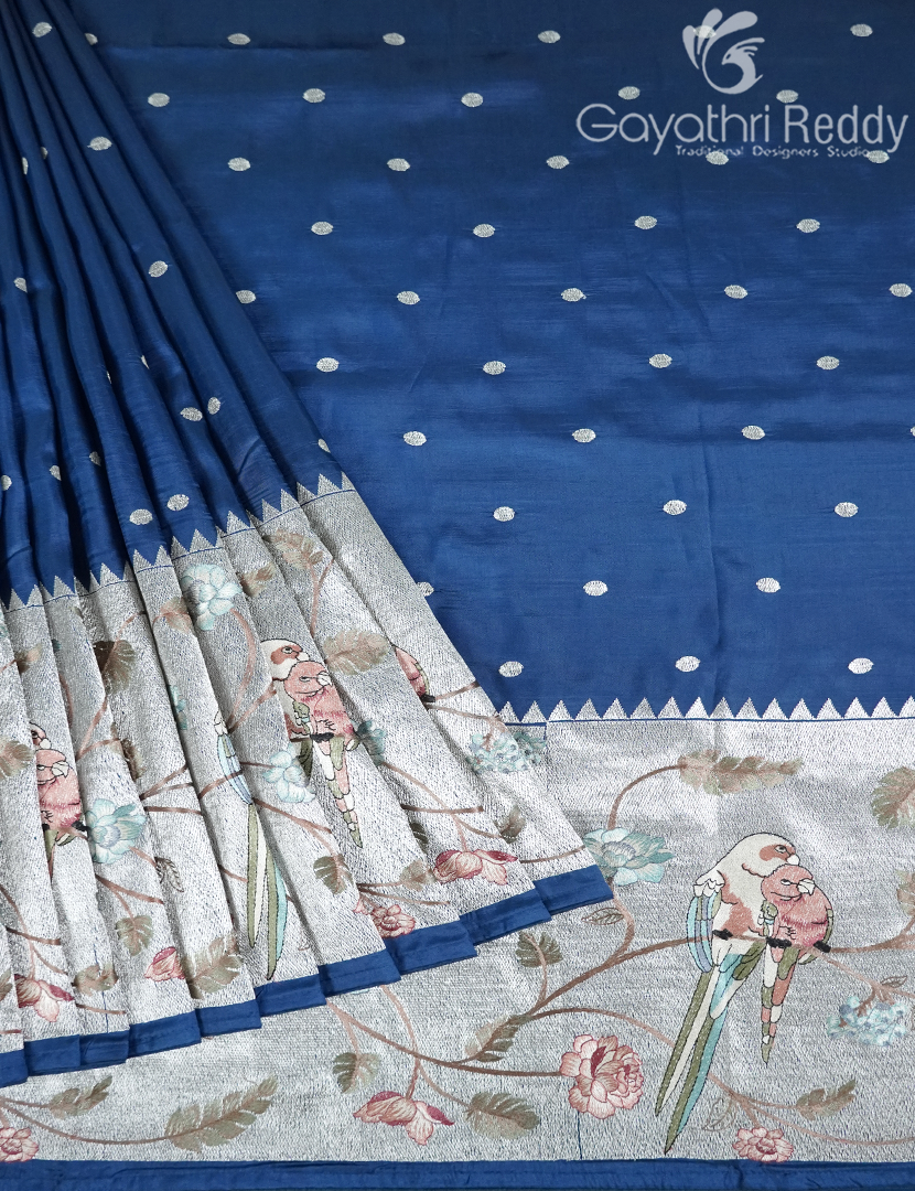 DUPION SILK SAREE-DSS34