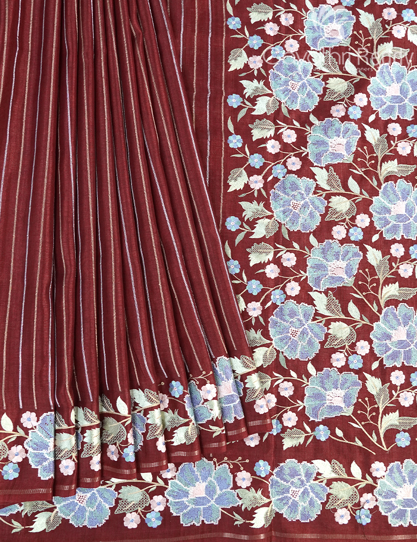 SEMI TUSSAR SAREE -ST1038