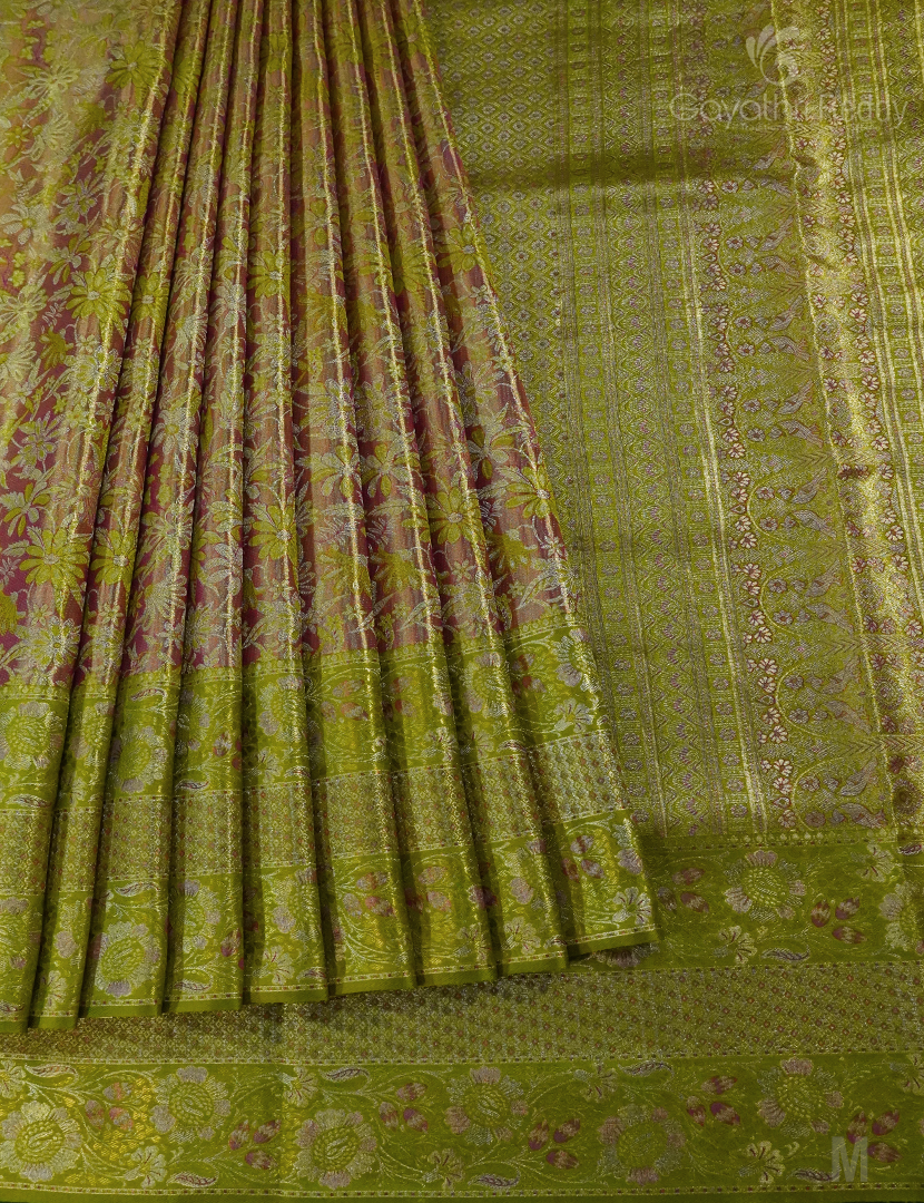 PURE KANCHI PATTU MEENAKARI SAREE-KP7492