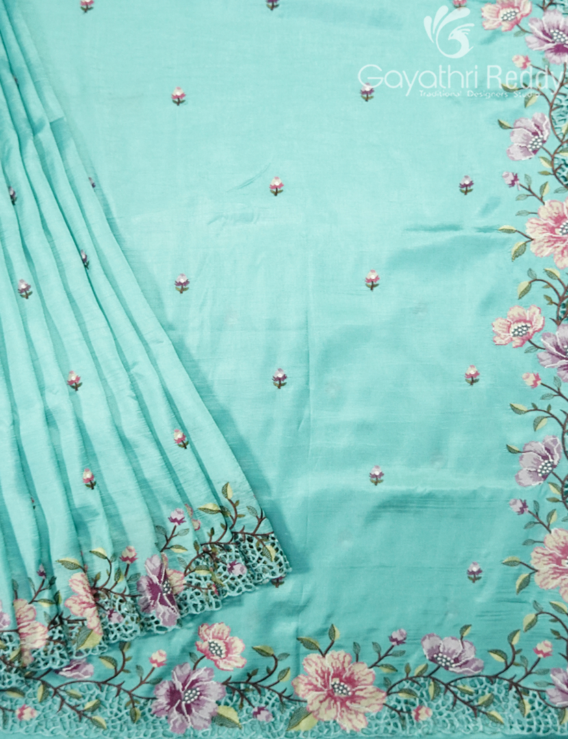 SEMI DUPION SILK SAREE-SDS95