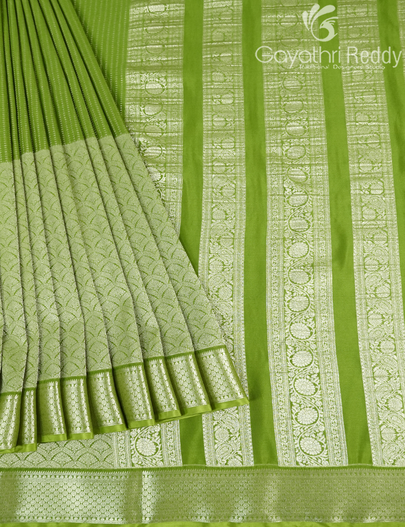 MYSORE CREPE BROCADE SAREE-MCB47
