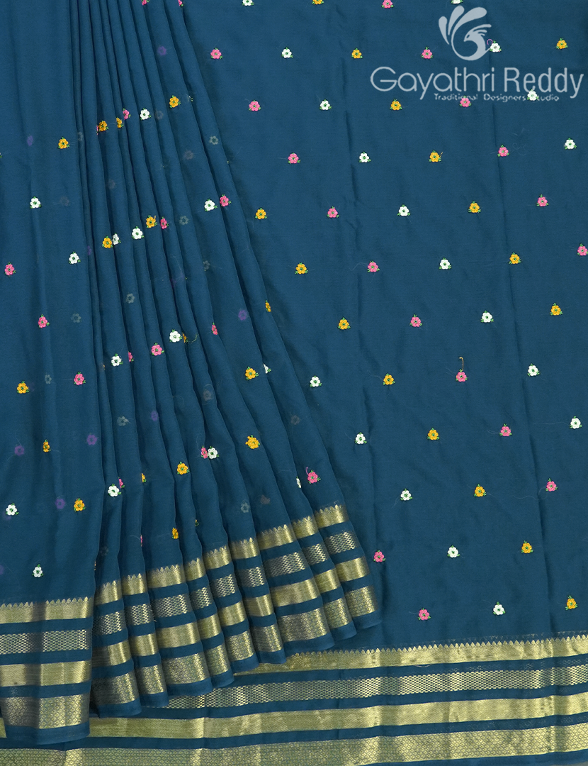 CHIFFON FANCY SAREE-PCF312