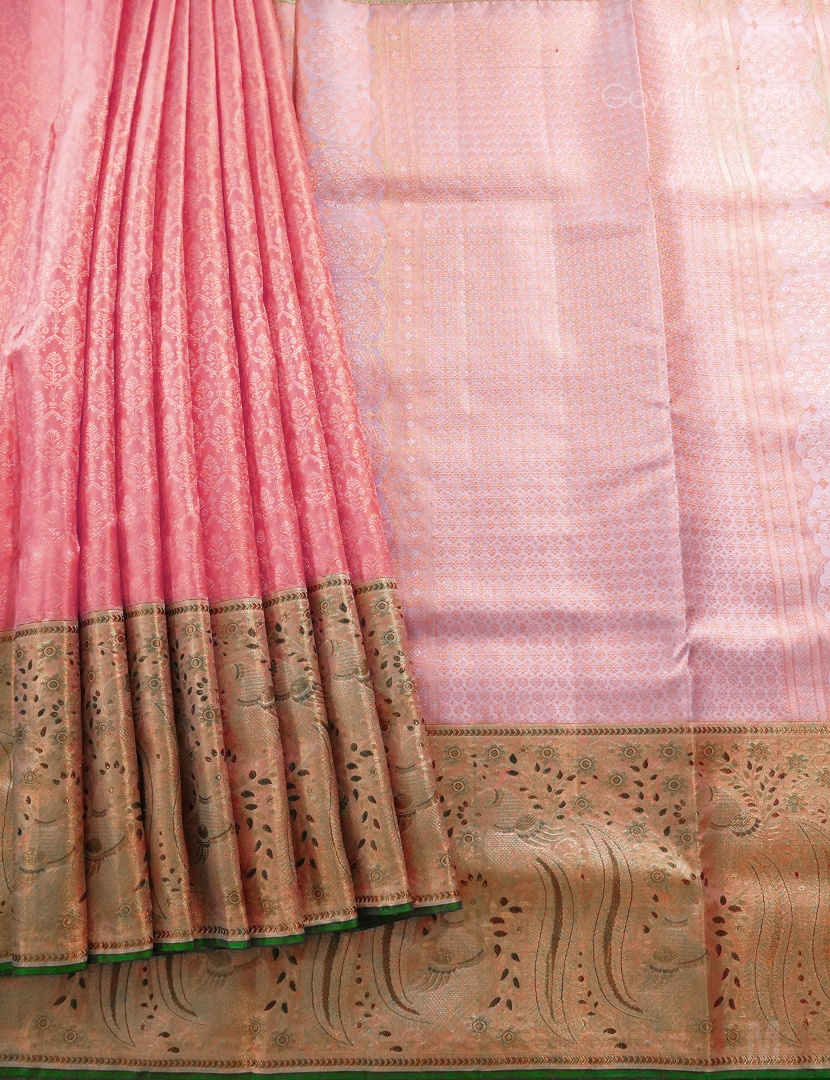 PURE KANCHI PATTU (4.G) BRIDAL SAREE-BKP1880