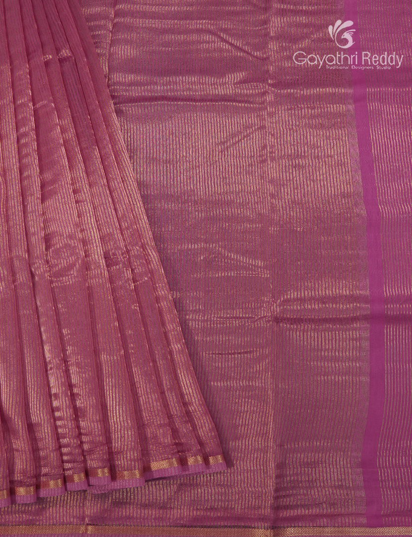 Pure Tissue Saree in Pink