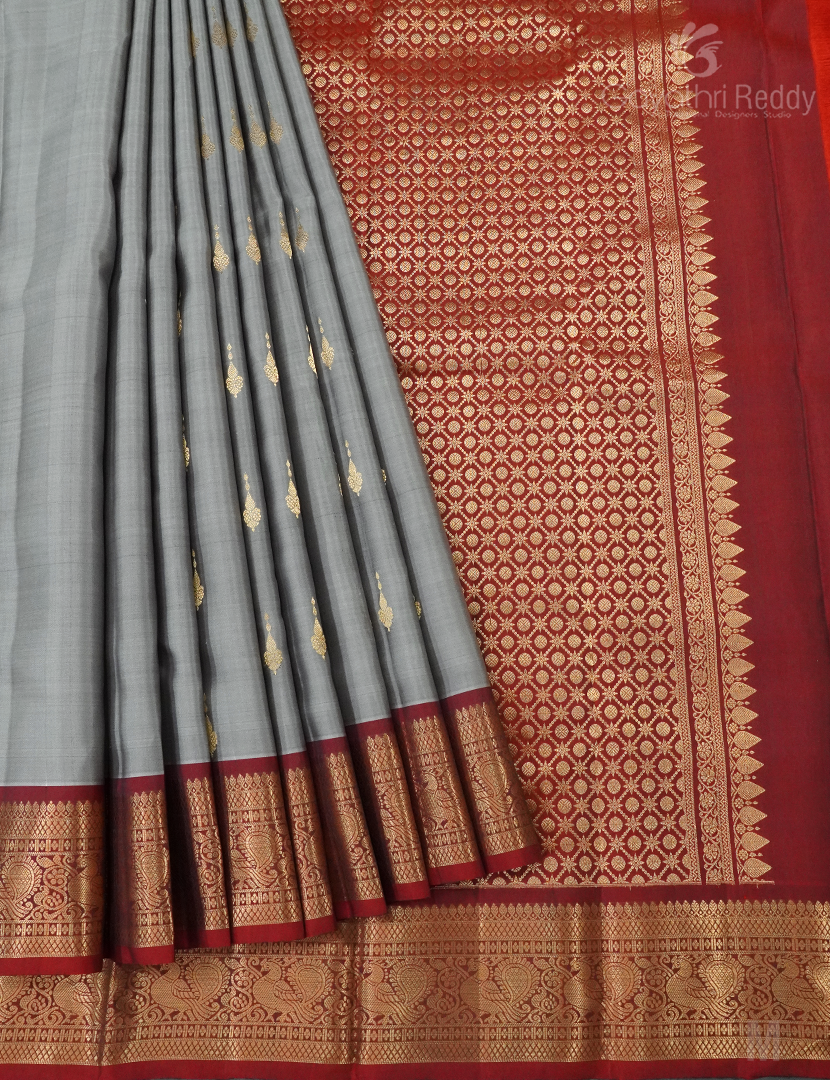 PURE KANCHI PATTU MEDIUM BORDER-KP7768