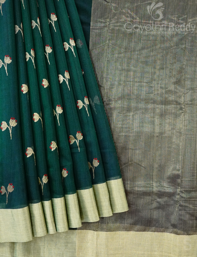 PURE CHANDERI SICO SAREE-PCS644