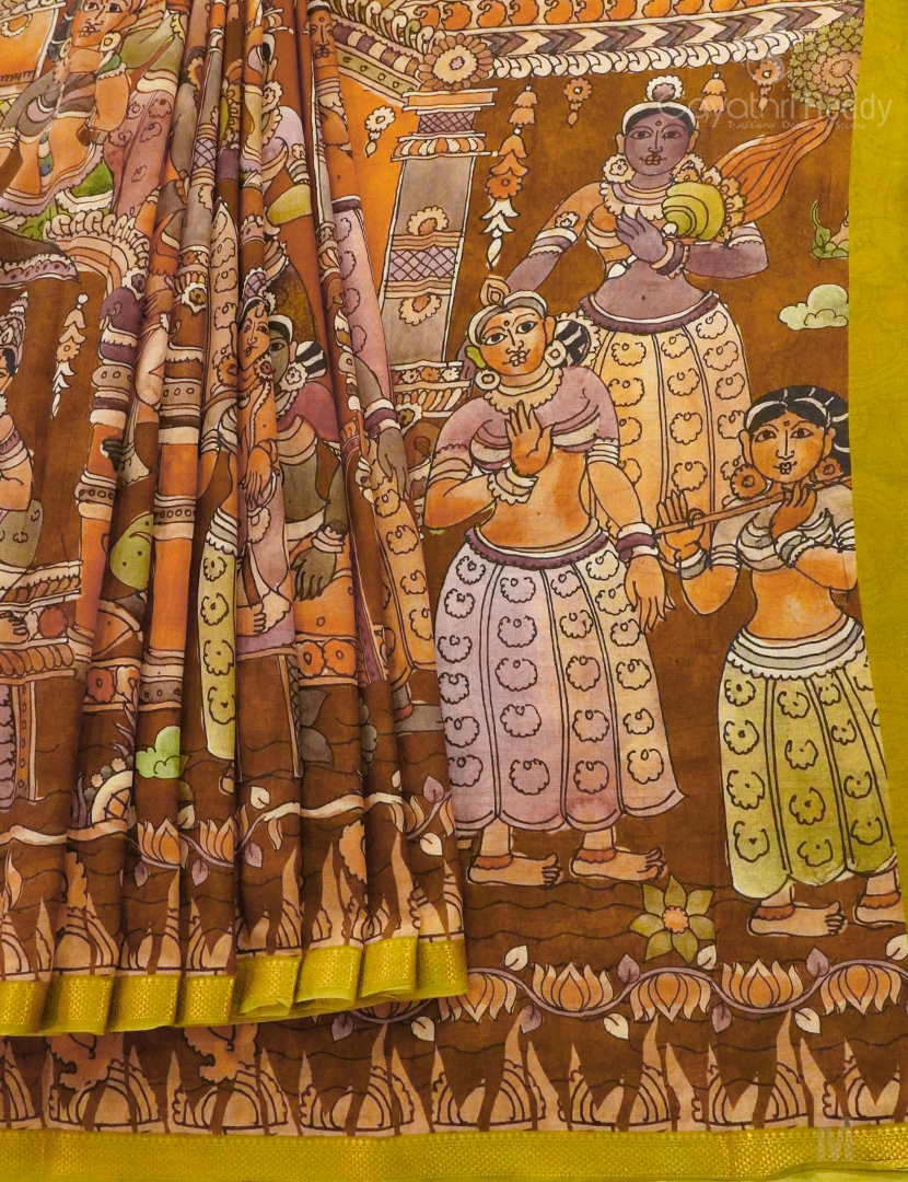 PURE KALAMKARI KHADI COTTON-KKC119