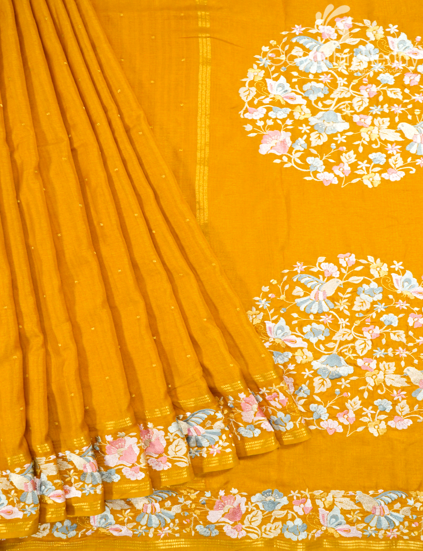 TUSSAR FANCY SAREES-PTF160
