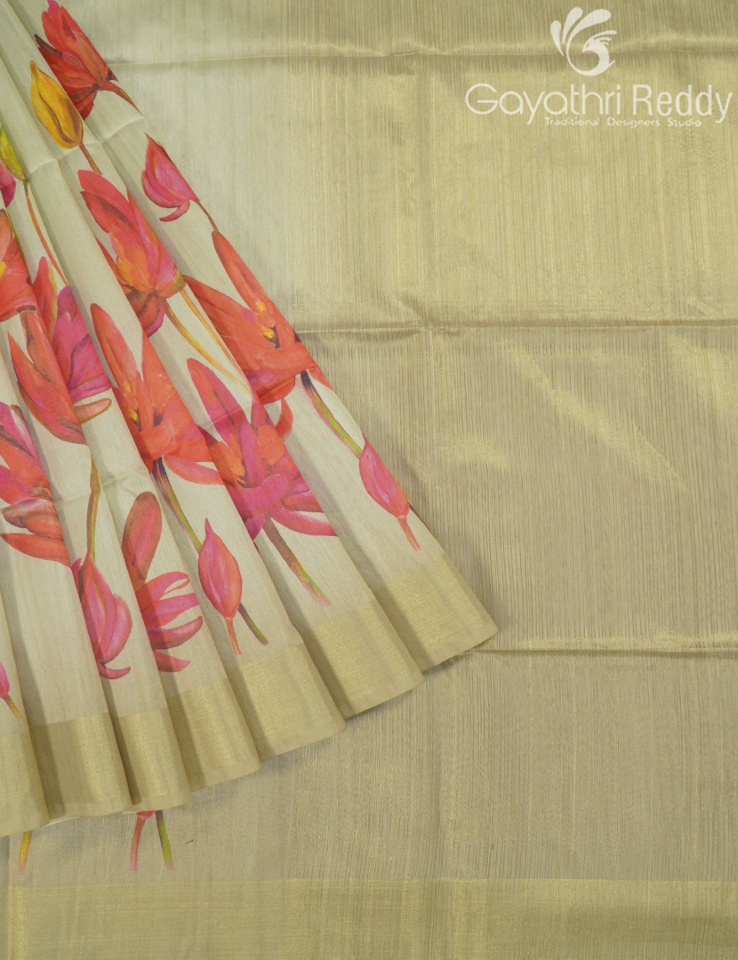SEMI TUSSAR SAREE-ST1125