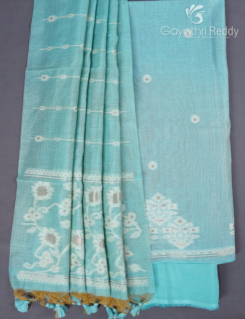JAMDANI DRESS MATERIAL(3PC)-JDM21
