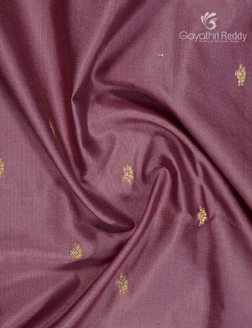 Semi Katan Silk Saree in Mauve