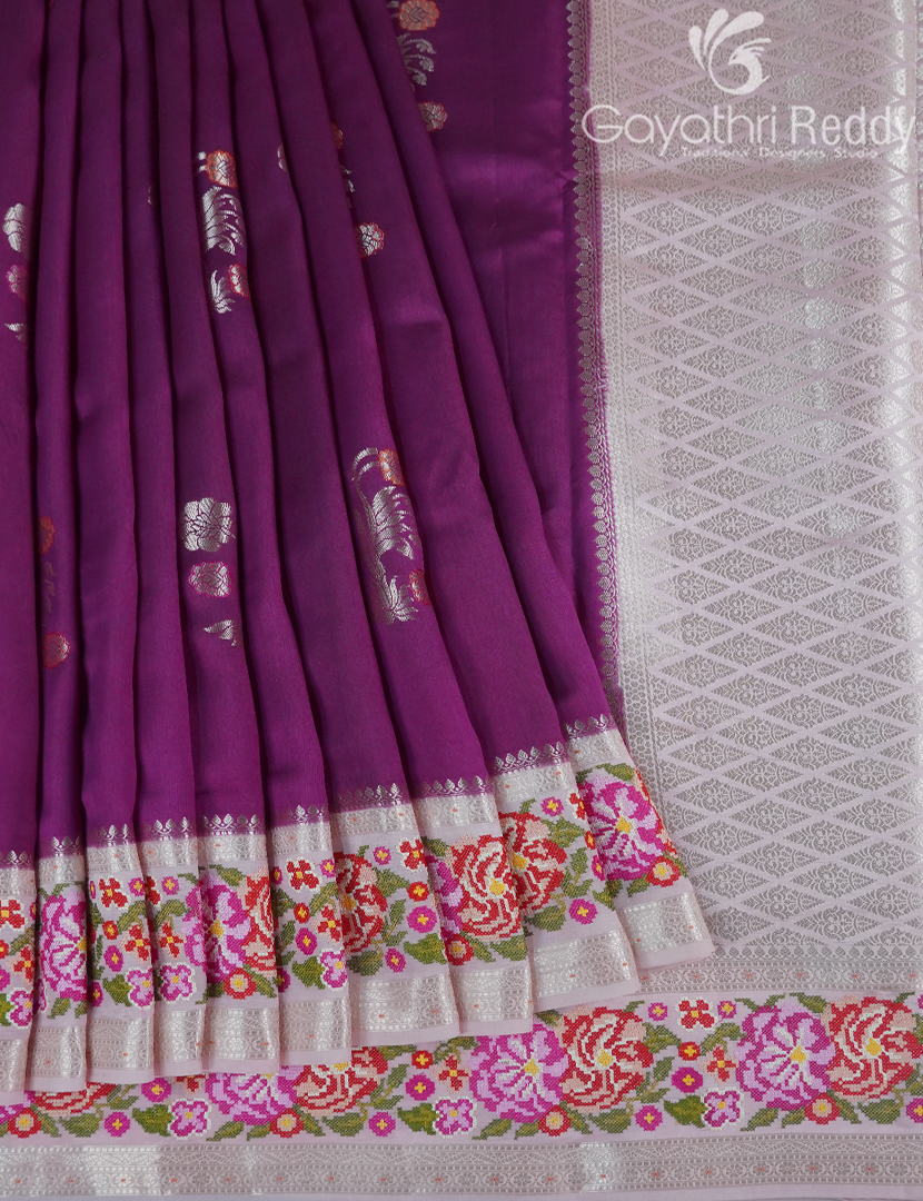 CHINIYA SILK SAREE-CS576