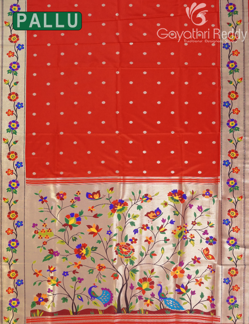 SEMI PAITHANI SAREE-SPS59