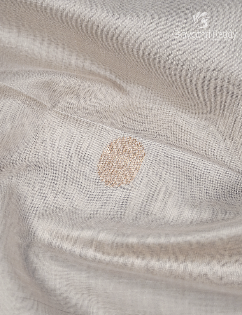 PURE CHANDERI BUTTA SAREES -CPS1221