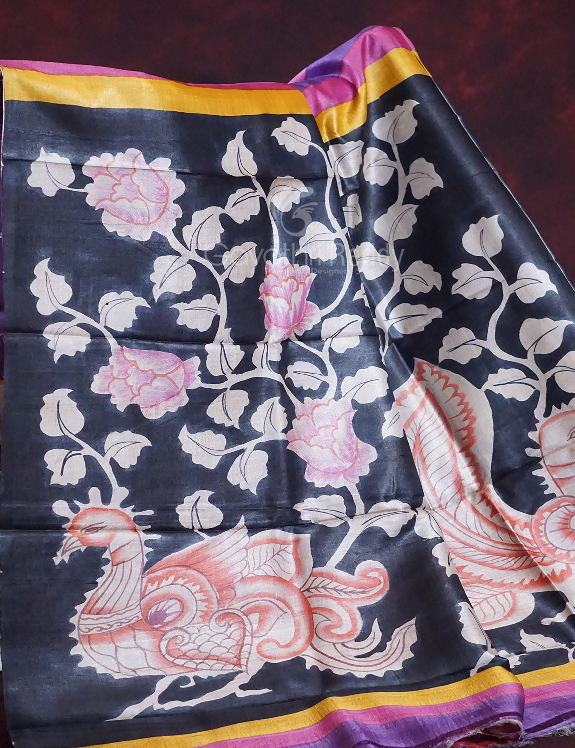 PURE DESI TUSSAR SILK-TS403