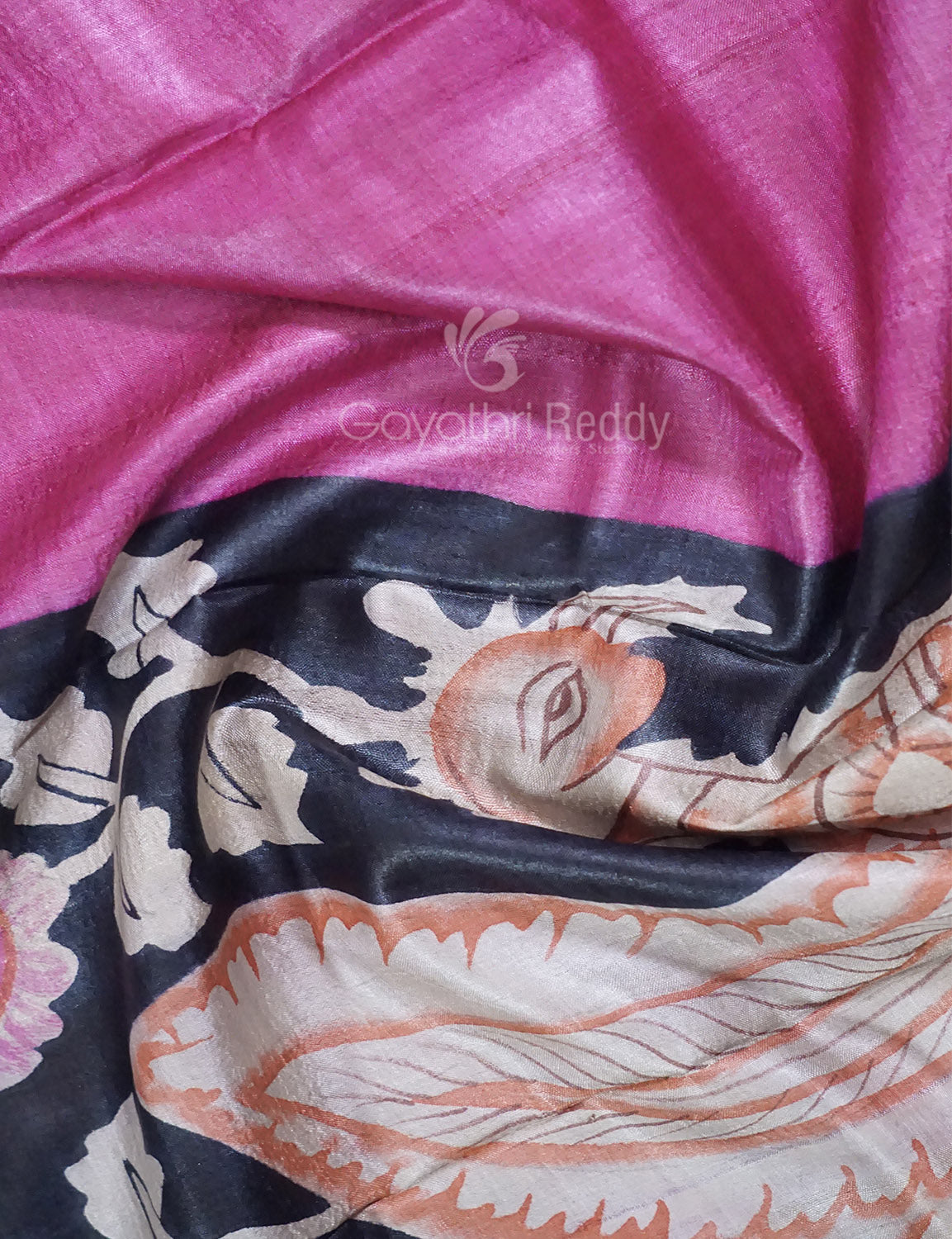 PURE DESI TUSSAR SILK-TS403