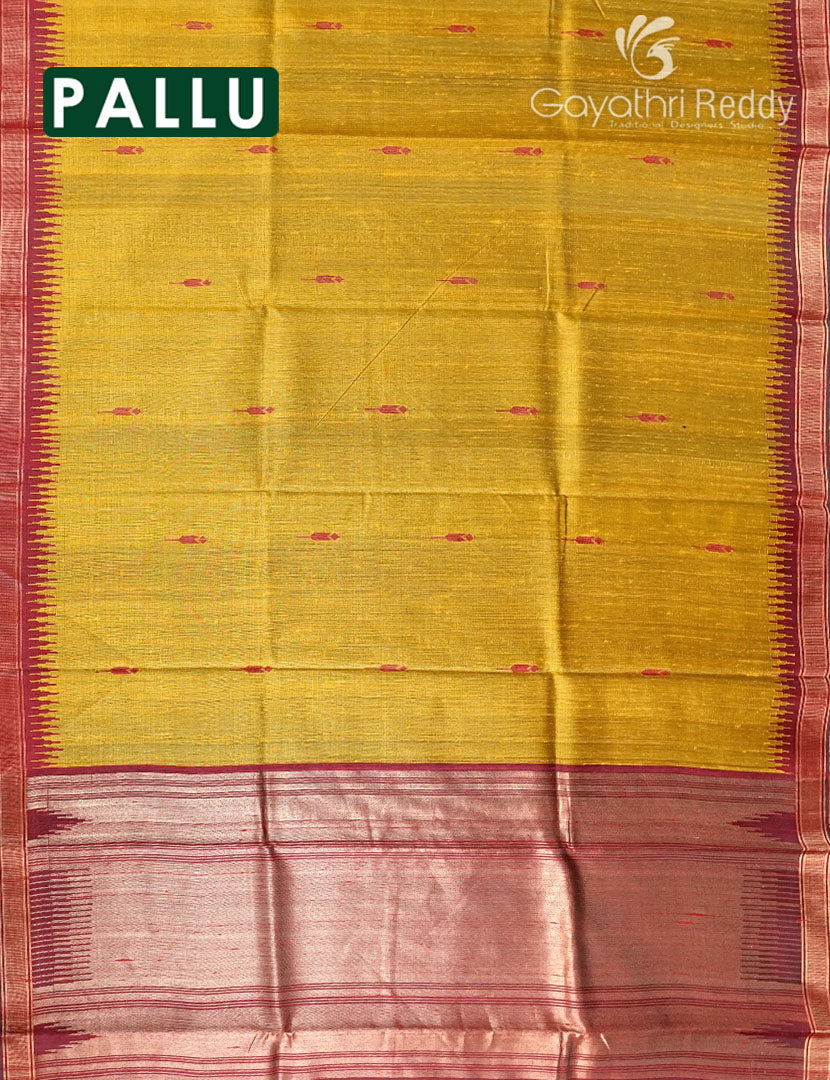 PURE KHADI PATTU SAREE-KHP1350
