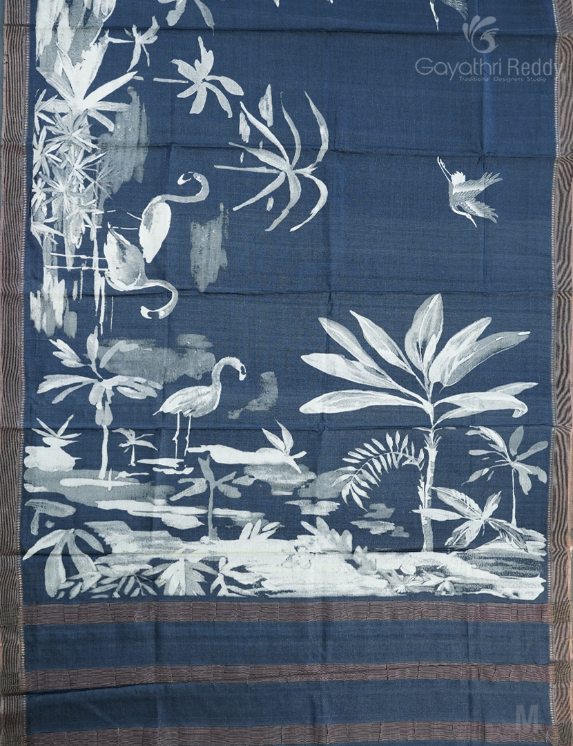 PURE DESI TUSSAR SILK-TS1389