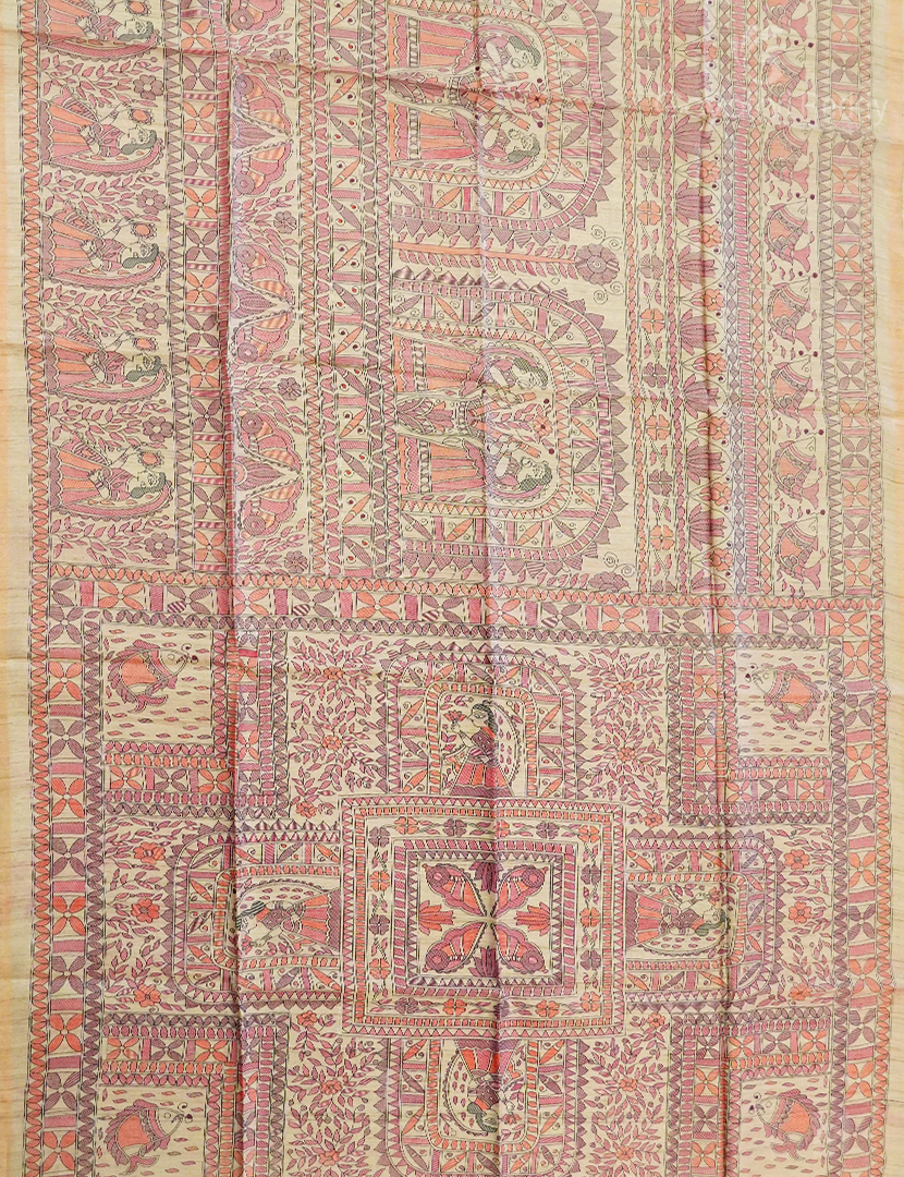 PURE DESI TUSSAR SILK-TS1321