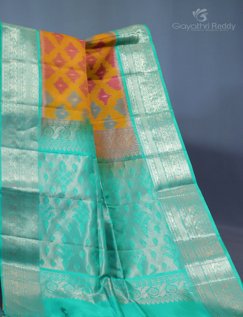 PURE KANCHI IKKAT PATTU-IP527