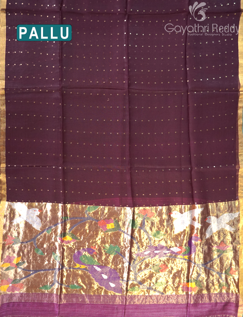 PURE RAW SILK SAREE-PRSS5