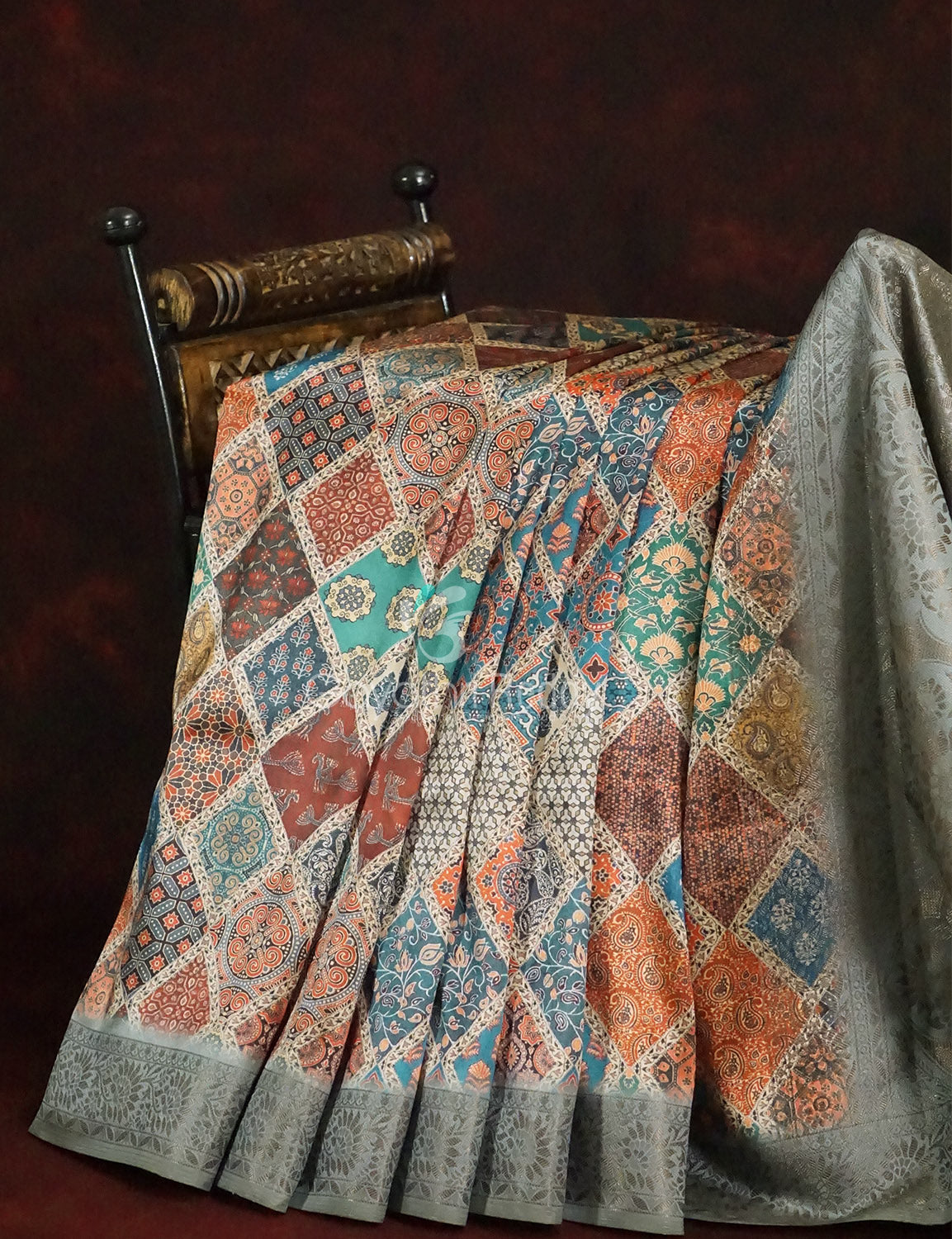 SEMI TUSSAR SILK-ST215