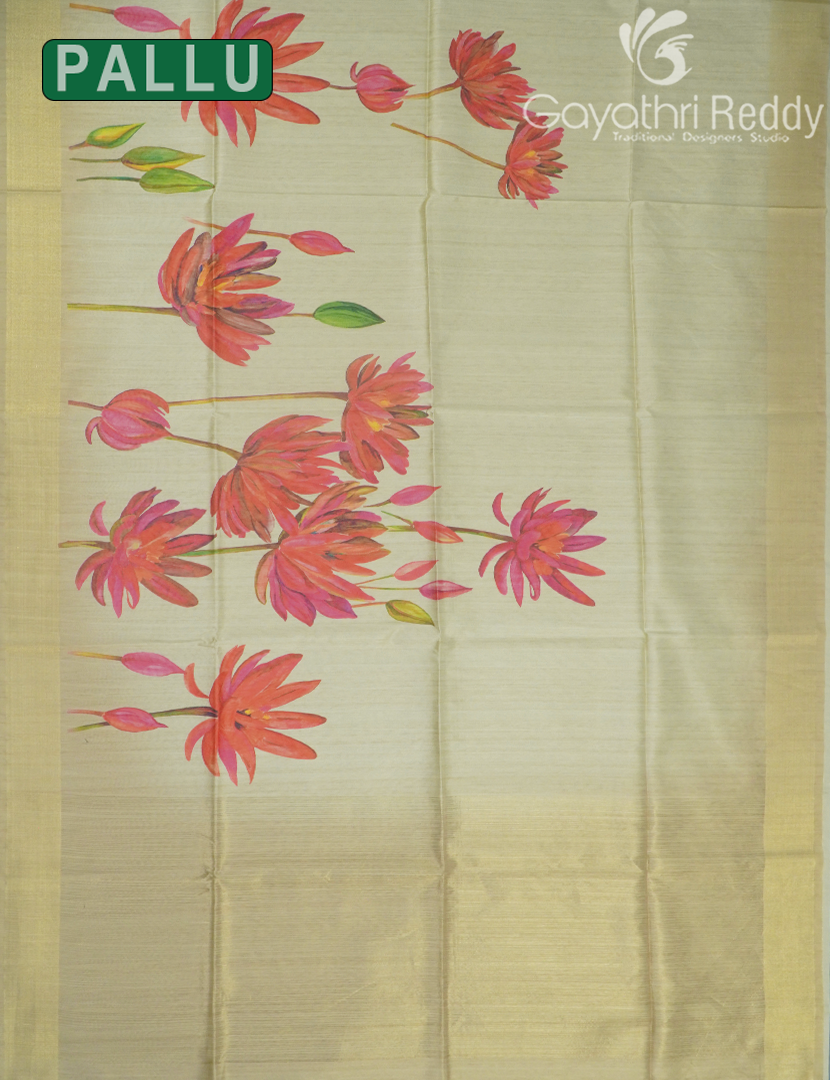 SEMI TUSSAR SAREE-ST1125