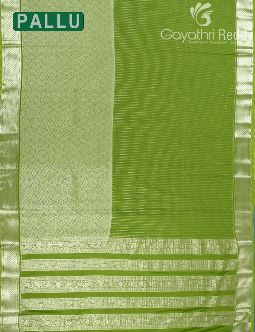 MYSORE CREPE BROCADE SAREE-MCB47