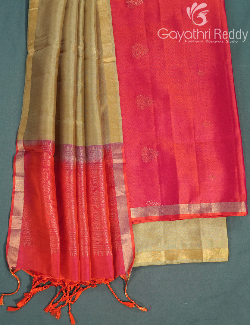 PURE KANCHI PATTU (D.M) 3PC-KPDM22