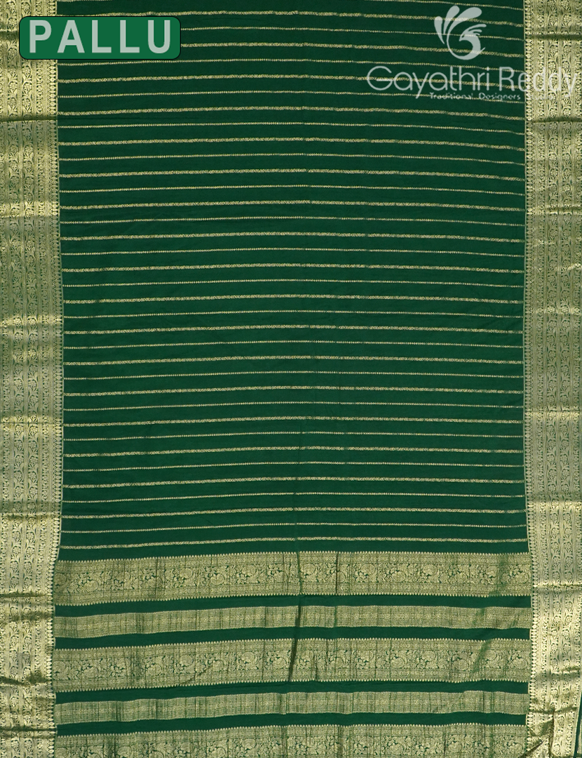 SEMI MYSORE CRAPE SAREE-SMC362