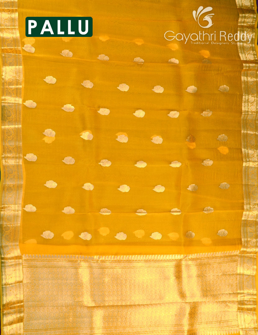PURE BANARAS KORA SILK-BKS146