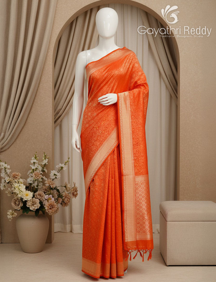MYSORE CREPE BROCADE SAREE-MCB20