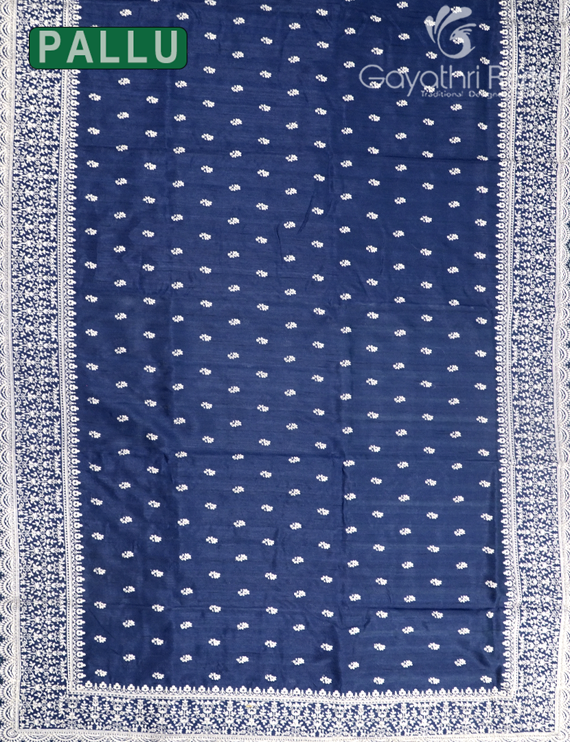 TUSSAR PITTA WORK SAREE-TPW9