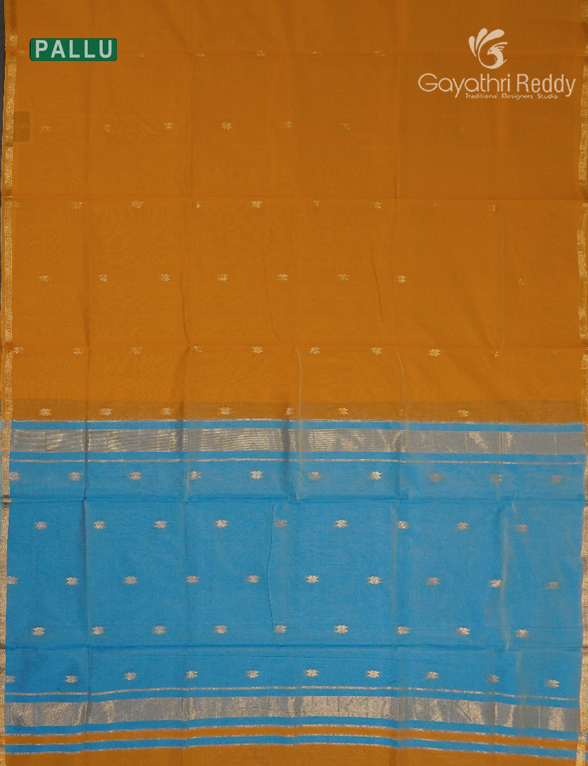 Sico Saree in Yellow and Blue