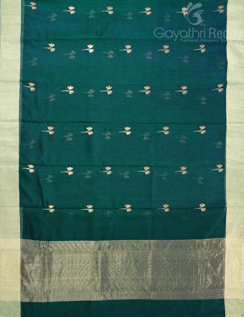 PURE CHANDERI SICO SAREE-PCS644