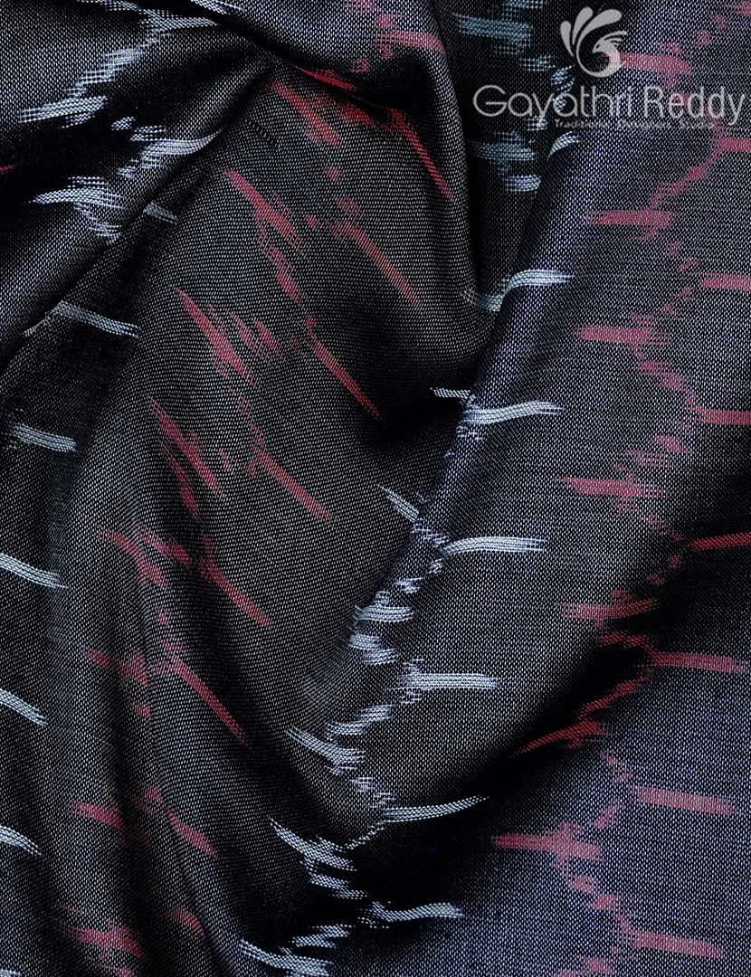 PURE IKKAT COTTON SAREE-IKC1089