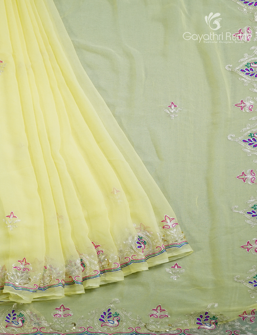 CHIFFON PITTA WORK -PCF367