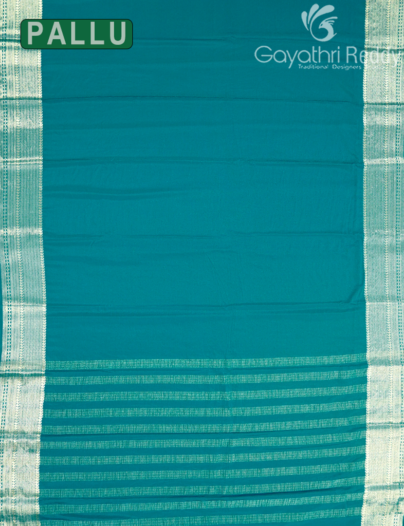 SEMI MYSORE CRAPE SAREE-SMC403