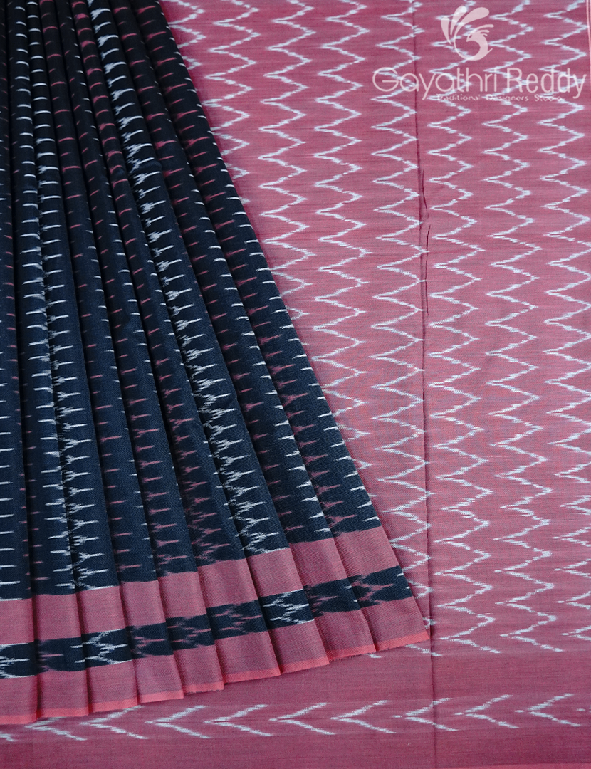 PURE IKKAT COTTON SAREE-IKC1091