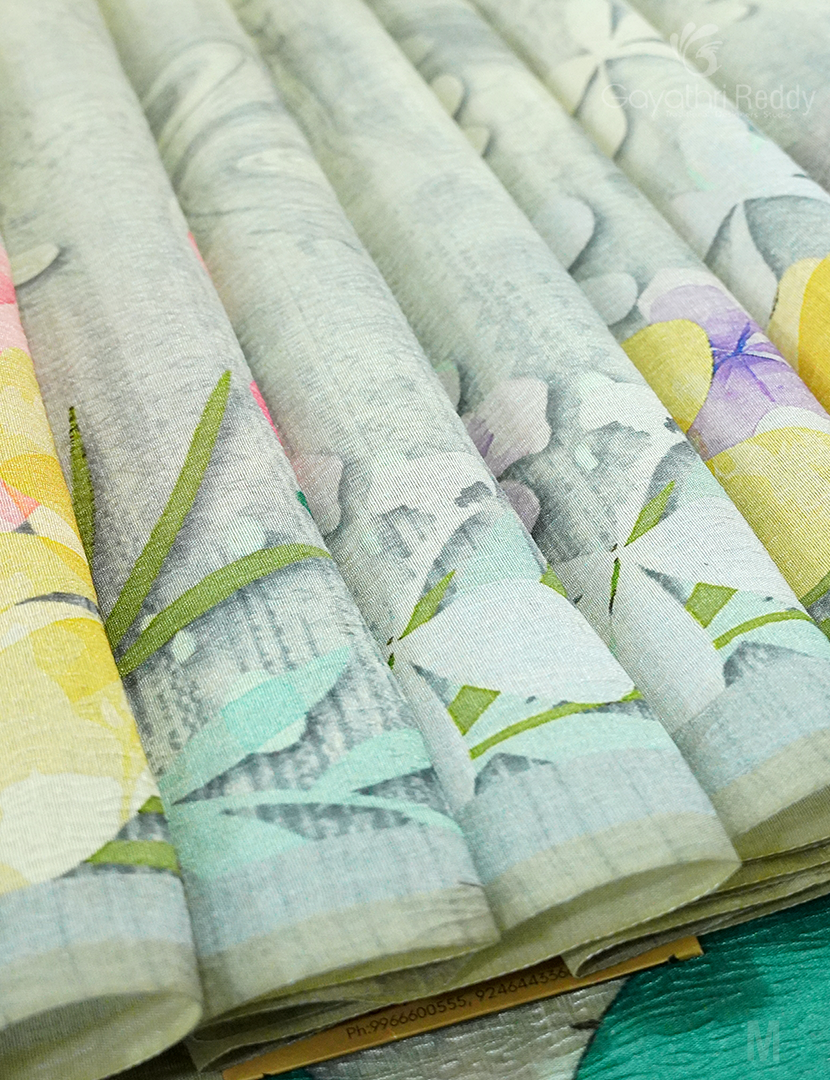 WRINKLE ORGANZA SAREE-OP576