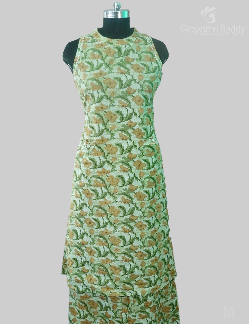 READYMADE DRESS SET(2PC)-KDS1009